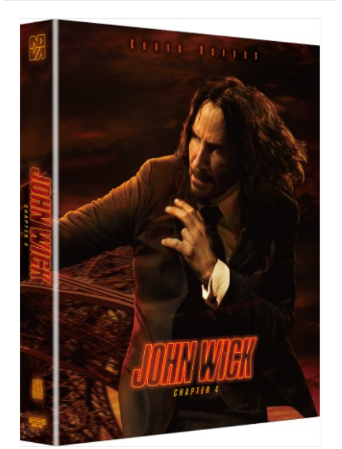 John Wick - Chapter 4 2024 STEELBOOK (4K UHD+Blu-ray+Digital) NEW/SEALED