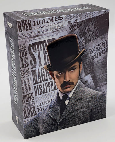 SHERLOCK HOLMES /S.H. A GAME OF SHADOWS [EMPTY BOX] [HDZETA] **NO DISCS**