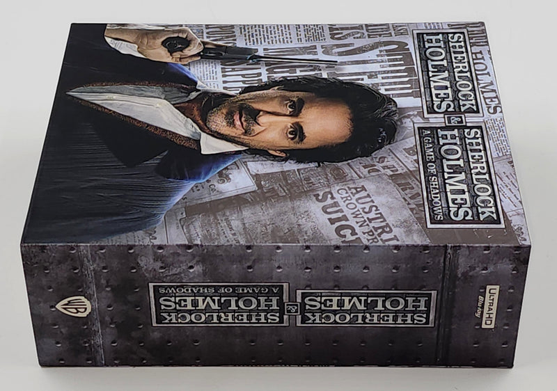 SHERLOCK HOLMES /S.H. A GAME OF SHADOWS [EMPTY BOX] [HDZETA] **NO DISCS**