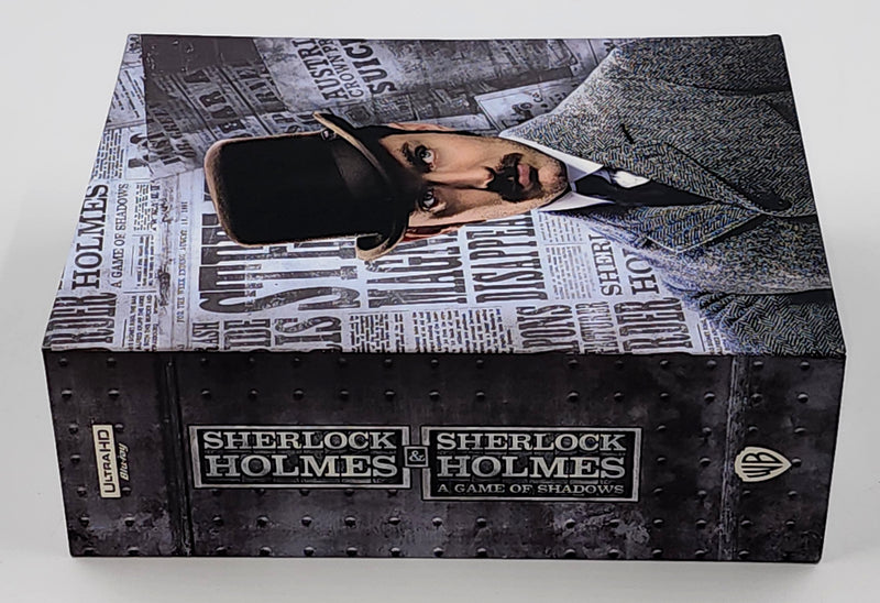 SHERLOCK HOLMES /S.H. A GAME OF SHADOWS [EMPTY BOX] [HDZETA] **NO DISCS**