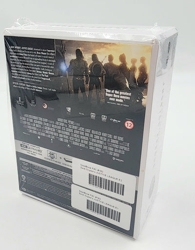 JUSTICE LEAGUE (EMPTY BOXSET) **NO STEELBOOK / NO BLU-RAY DISCS** [FILMARENA]