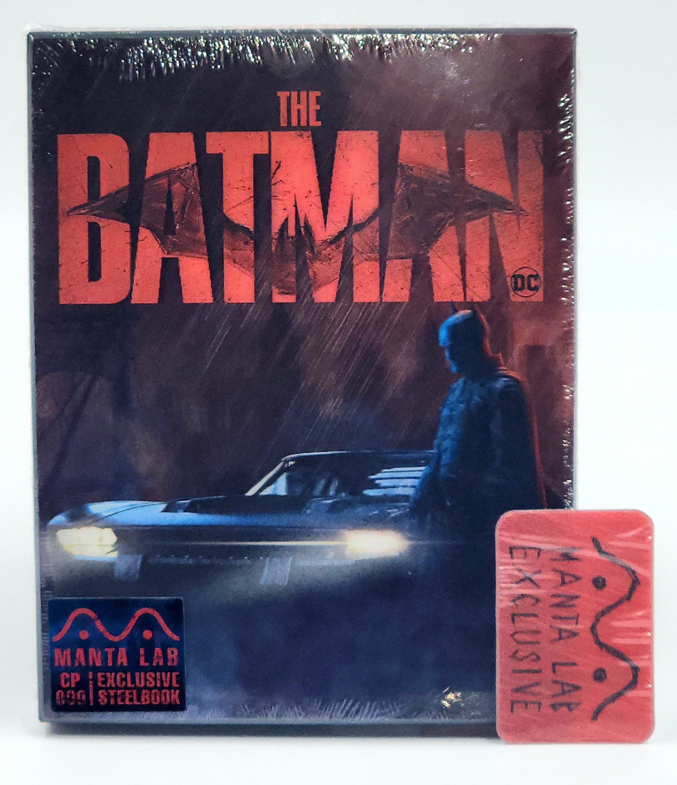THE BATMAN DISCLESS STEELBOOK [MANTA LAB] LENTICULAR – Infinite Steel Dealz