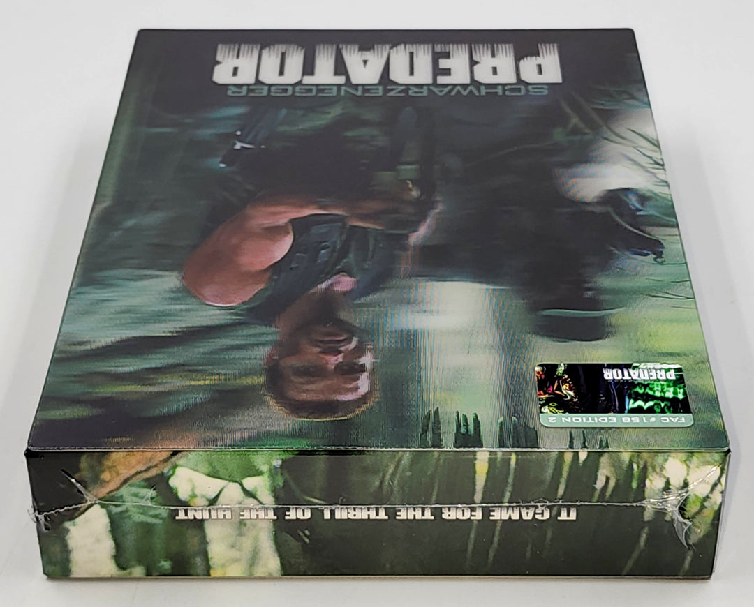 プレデター スチールブック (no discs) maniacs Predator 4K+2D+3D Blu-ray SteelBook Filmarena Collection