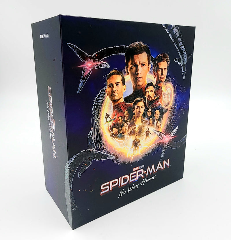 SPIDER-MAN NO WAY HOME [EMPTY BOX] *NO STEELBOOKS / NO DISCS* [MANTA LAB]