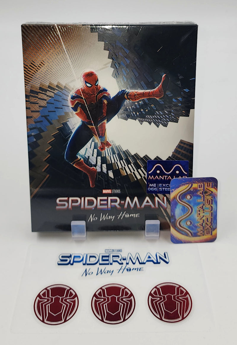 SPIDER-MAN NO WAY HOME  [4K UHD + 2D] Blu-ray STEELBOOK [MANTA LAB] FULLSLIP