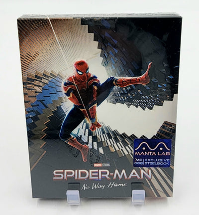 SPIDER-MAN NO WAY HOME  [4K UHD + 2D] Blu-ray STEELBOOK [MANTA LAB] FULLSLIP