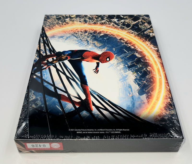 SPIDER-MAN NO WAY HOME  [4K UHD + 2D] Blu-ray STEELBOOK [MANTA LAB] FULLSLIP