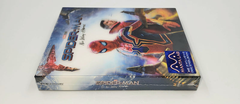 SPIDER-MAN NO WAY HOME  [4K UHD + 2D] Blu-ray STEELBOOK [MANTA LAB] LENTICULAR