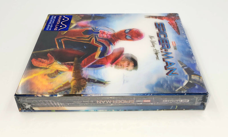 SPIDER-MAN NO WAY HOME  [4K UHD + 2D] Blu-ray STEELBOOK [MANTA LAB] LENTICULAR