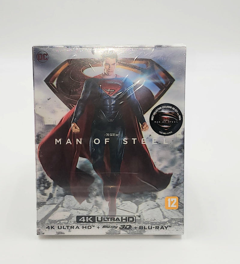 MAN OF STEEL [4K UHD + 3D + 2D] Blu-ray STEELBOOK [WeET COLLECTION] B2