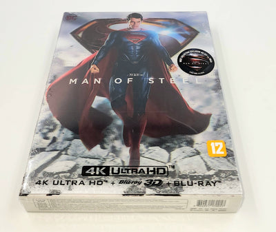 MAN OF STEEL [4K UHD + 3D + 2D] Blu-ray STEELBOOK [WeET COLLECTION] B2