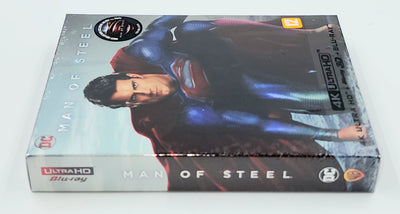 MAN OF STEEL [4K UHD + 3D + 2D] Blu-ray STEELBOOK [WeET COLLECTION] A1