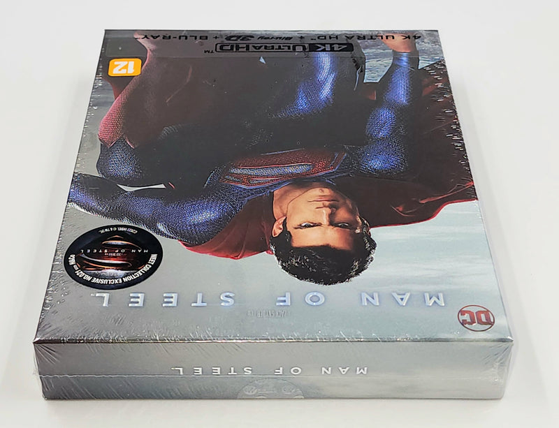 MAN OF STEEL [4K UHD + 3D + 2D] Blu-ray STEELBOOK [WeET COLLECTION] A1