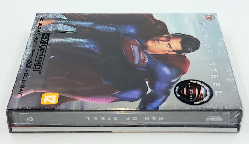 MAN OF STEEL [4K UHD + 3D + 2D] Blu-ray STEELBOOK [WeET COLLECTION] A1