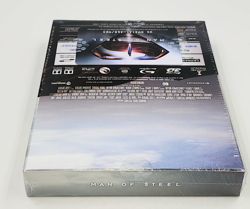 MAN OF STEEL [4K UHD + 3D + 2D] Blu-ray STEELBOOK [WeET COLLECTION] A1