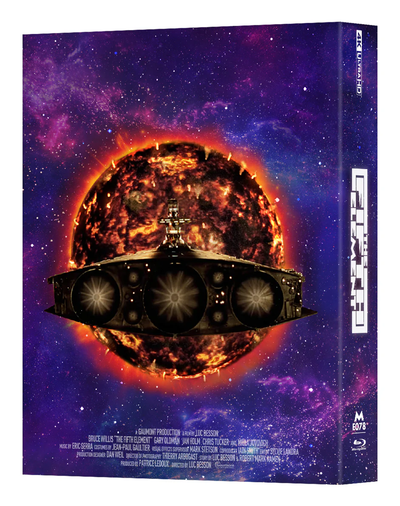 THE FIFTH ELEMENT [4K UHD + 2D] Blu-Ray STEELBOOK [MANTA LAB] DOUBLE LENTI B