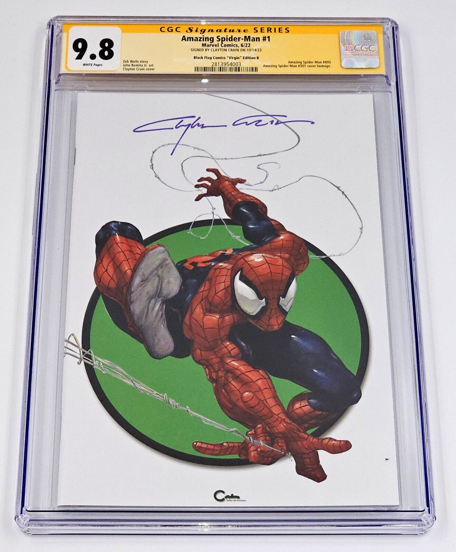 Alazing Spiderman 1 - fashion Clayton Crain Megacon Exclusive