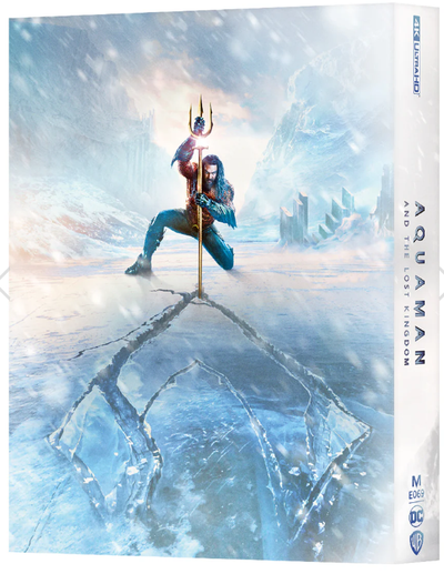 AQUAMAN AND THE LOST KINGDOM [4K UHD + 2D] Blu-Ray STEELBOOK [MANTA LAB] LENT B