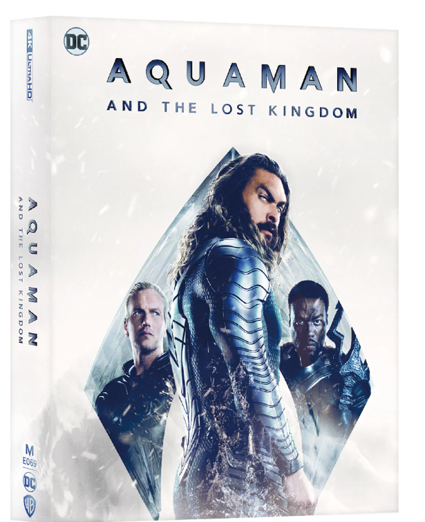 AQUAMAN AND THE LOST KINGDOM [4K UHD + 2D] Blu-Ray STEELBOOK [MANTA LAB] LENT B