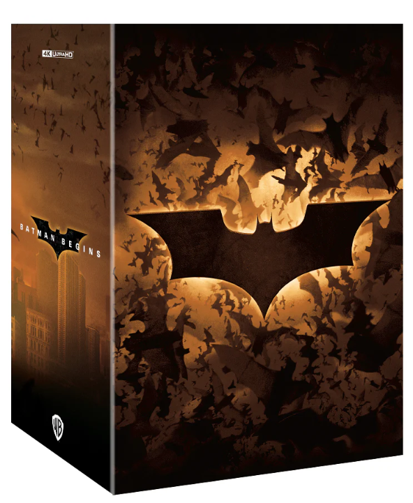 BATMAN BEGINS [4K UHD +2D] BLU-RAY STEELBOOK 1-CLICK BOXSET [MANTA LAB]