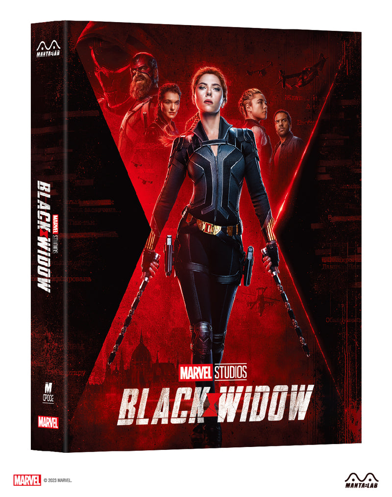 BLACK WIDOW DISCLESS STEELBOOK [MANTA LAB] DOUBLE LENTICULAR