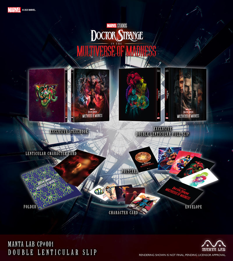 DOCTOR STRANGE IN THE MULTIVERSE OF MADNESS DISCLESS STEELBOOK [MANTA LAB] DBL