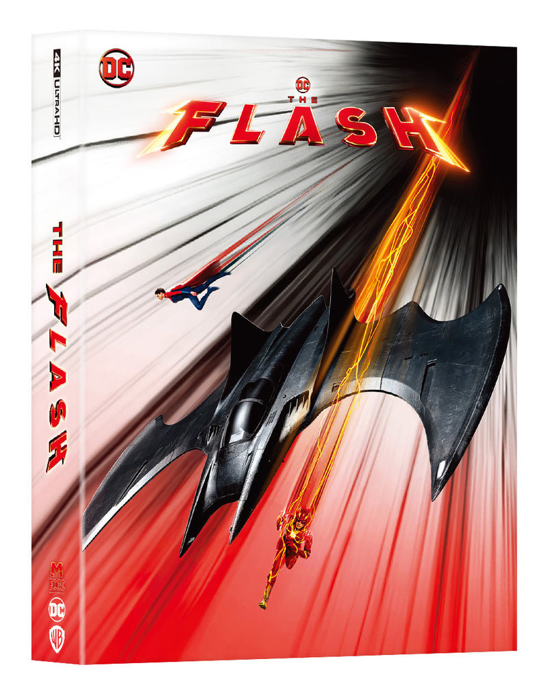 THE FLASH  [4K UHD + 2D] Blu-ray STEELBOOK [MANTA LAB] FULLSLIP