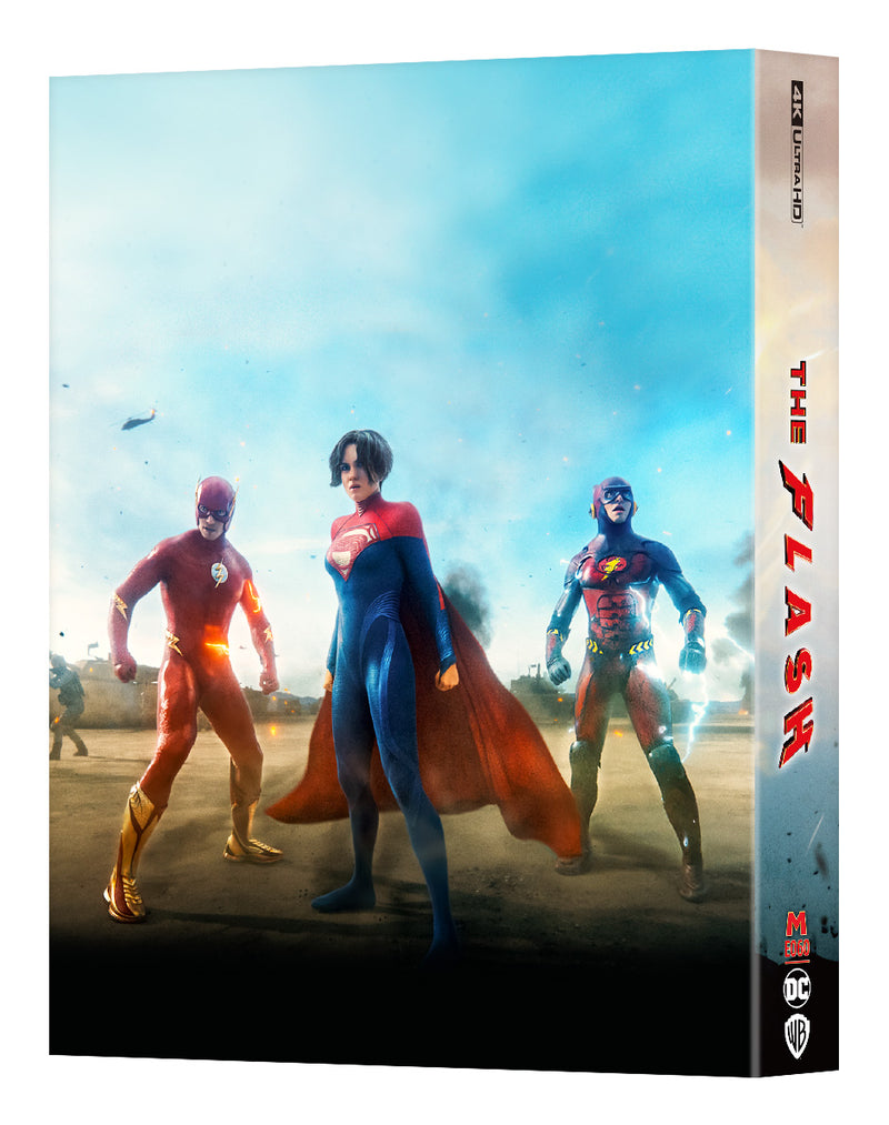 THE FLASH  [4K UHD + 2D] Blu-ray STEELBOOK [MANTA LAB] LENTICULAR