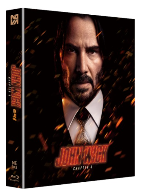 JOHN WICK CHAPTER 4 Blu-ray STEELBOOK [NOVAMEDIA] FULLSLIP A