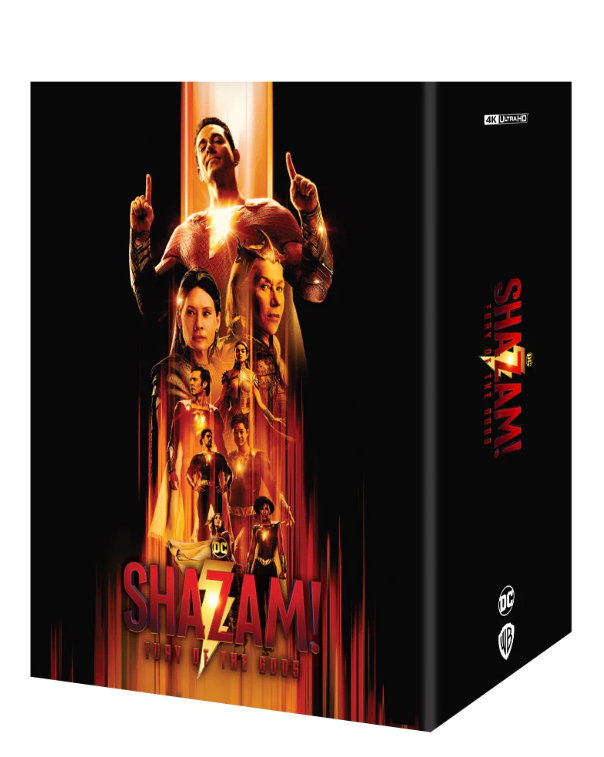 SHAZAM! FURY OF GODS [4K UHD + 2D] Blu-ray STEELBOOK BOXSET [MANTA LAB]