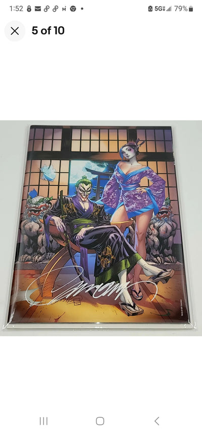 THE JOKER #1 SET OF 3 SIGNED WITH COA FROM J. SCOTT CAMPBELL