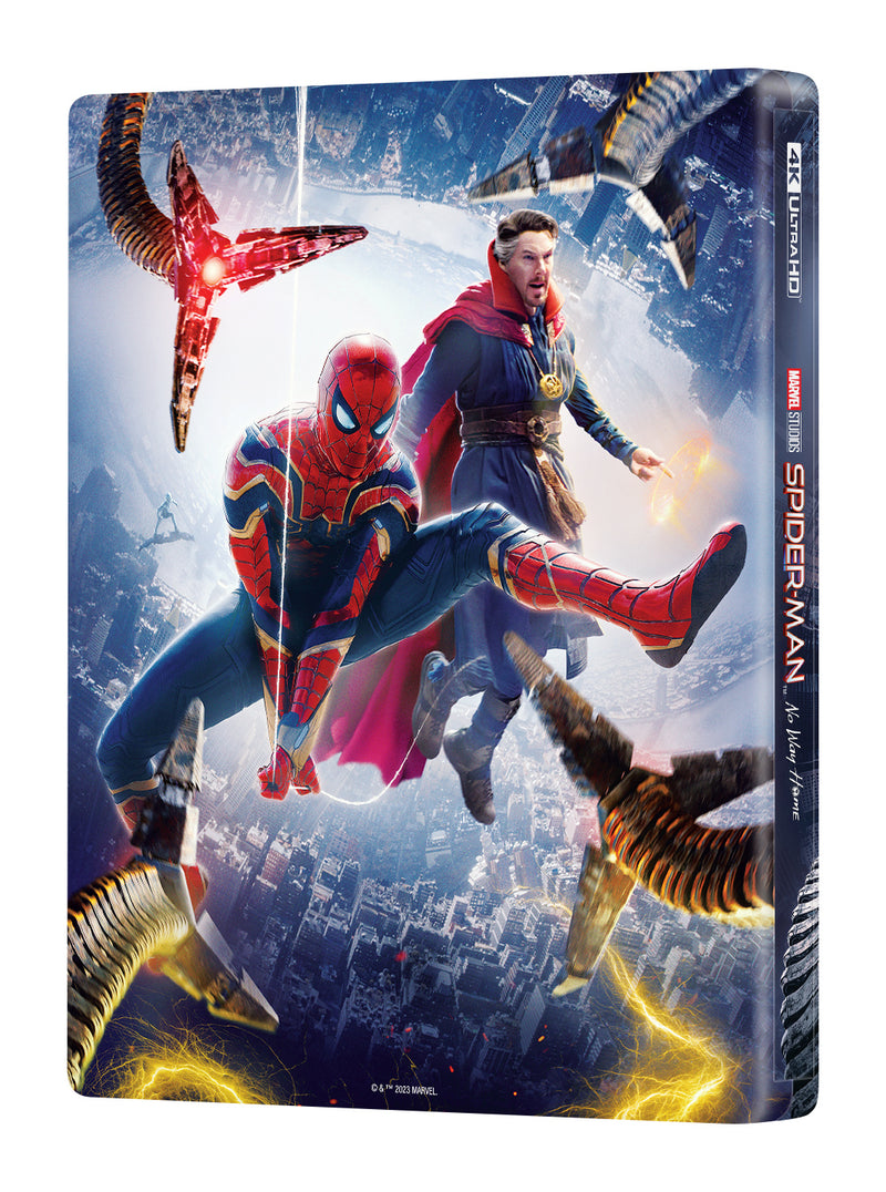 SPIDER-MAN NO WAY HOME  [4K UHD + 2D] Blu-ray STEELBOOK [MANTA LAB] FULLSLIP