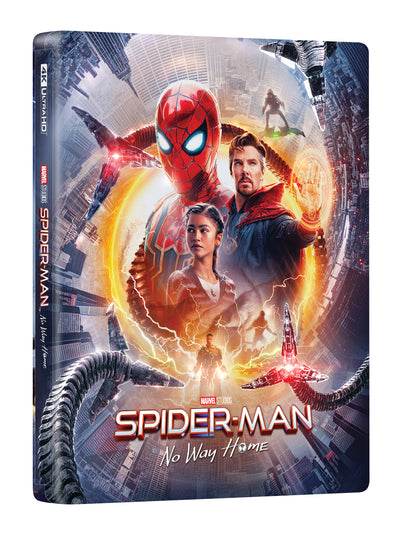 SPIDER-MAN NO WAY HOME  [4K UHD + 2D] Blu-ray STEELBOOK [MANTA LAB] LENTICULAR