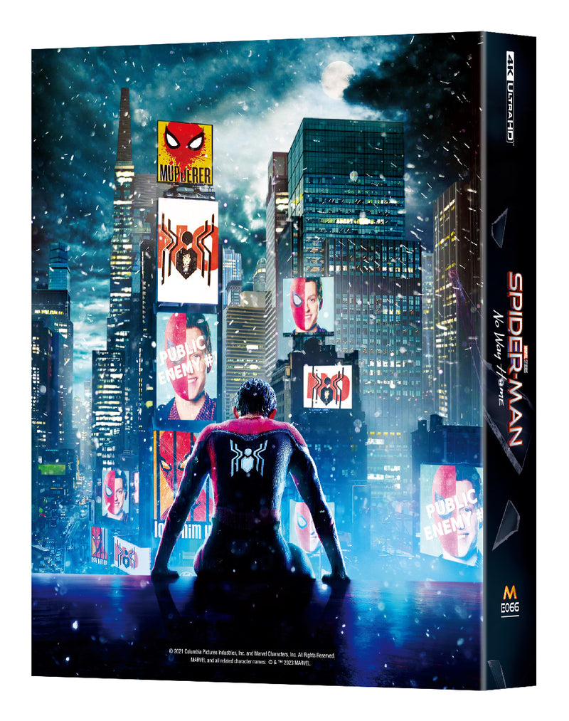 SPIDER-MAN NO WAY HOME  [4K UHD + 2D] Blu-ray STEELBOOK [MANTA LAB] DB LENTI