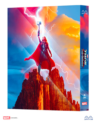 THOR LOVE AND THUNDER DISCLESS STEELBOOK [MANTA LAB]  DOUBLE LENTICULAR