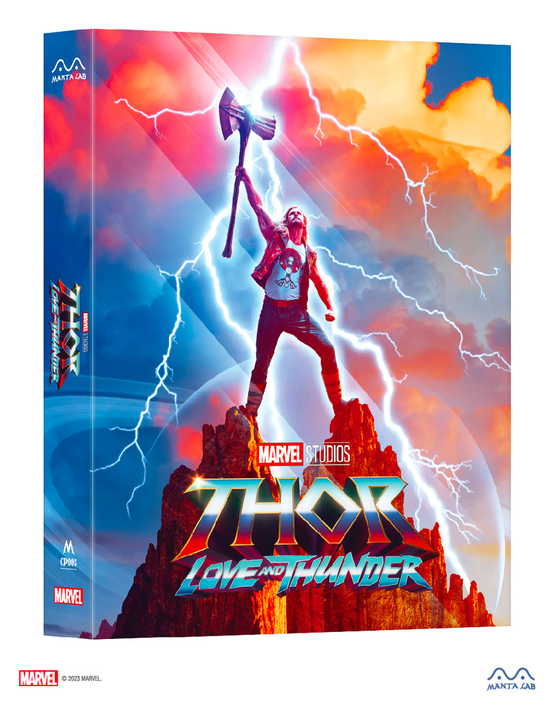 THOR LOVE AND THUNDER DISCLESS STEELBOOK [MANTA LAB]  DOUBLE LENTICULAR