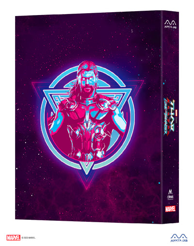 THOR LOVE AND THUNDER DISCLESS STEELBOOK [MANTA LAB]  LENTICULAR