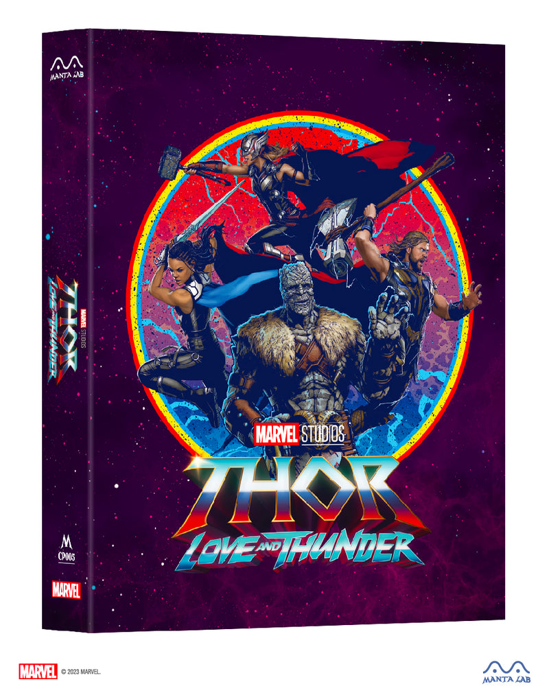 THOR LOVE AND THUNDER DISCLESS STEELBOOK [MANTA LAB]  LENTICULAR