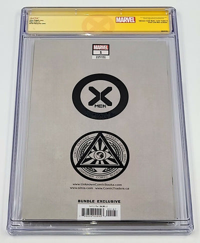 X-MEN #1 DAVID NAKAYAMA VARIANT COVER B CGC SS 9.8 WITH CUSTOM LABEL