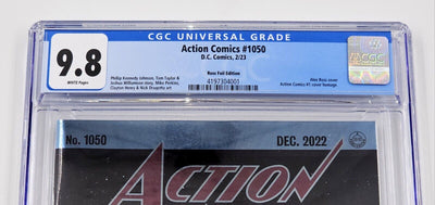 ACTION COMICS #1050 CGC 9.8 ALEX ROSS FOIL VARIANT