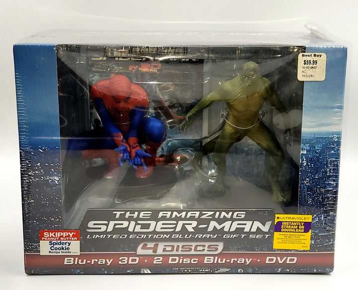 THE AMAZING SPIDER-MAN (4 DISC LIMITED EDITION) [2D + 3D] BLU-RAY