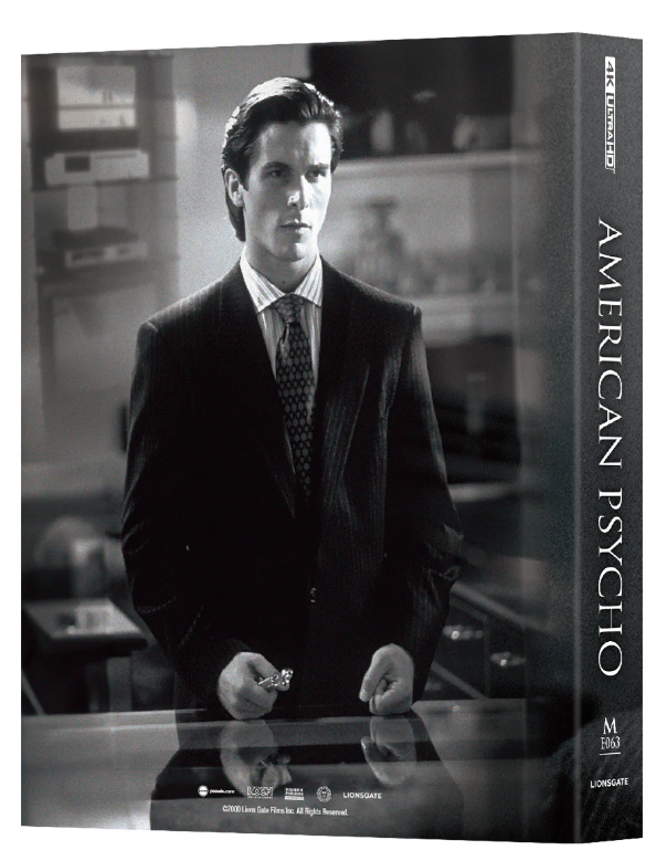 AMERICAN PSYCHO [4K UHD + 2D] Blu-ray STEELBOOK [MANTA LAB] DOUBLE LENTICULAR A