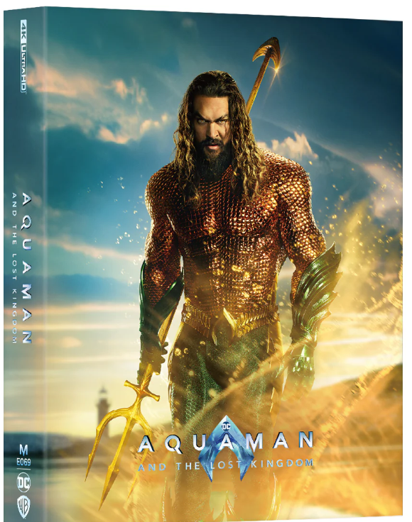 AQUAMAN AND THE LOST KINGDOM [4K UHD + 2D] Blu-Ray STEELBOOK [MANTA LAB] FS