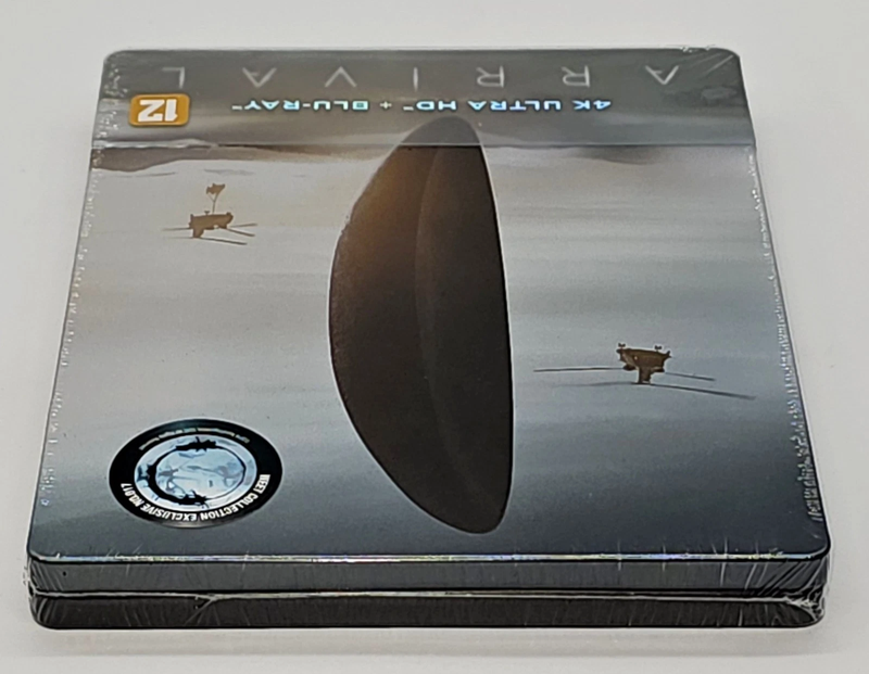 ARRIVAL [4K UHD + 2D] Blu-ray STEELBOOK [WeET COLLECTION] 1/4 SLIP