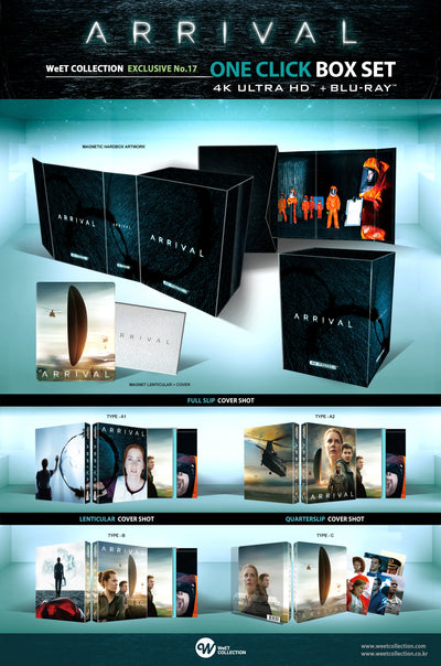 ARRIVAL  [4K UHD + 2D] Blu-ray STEELBOOK BOXSET [WeET COLLECTION]