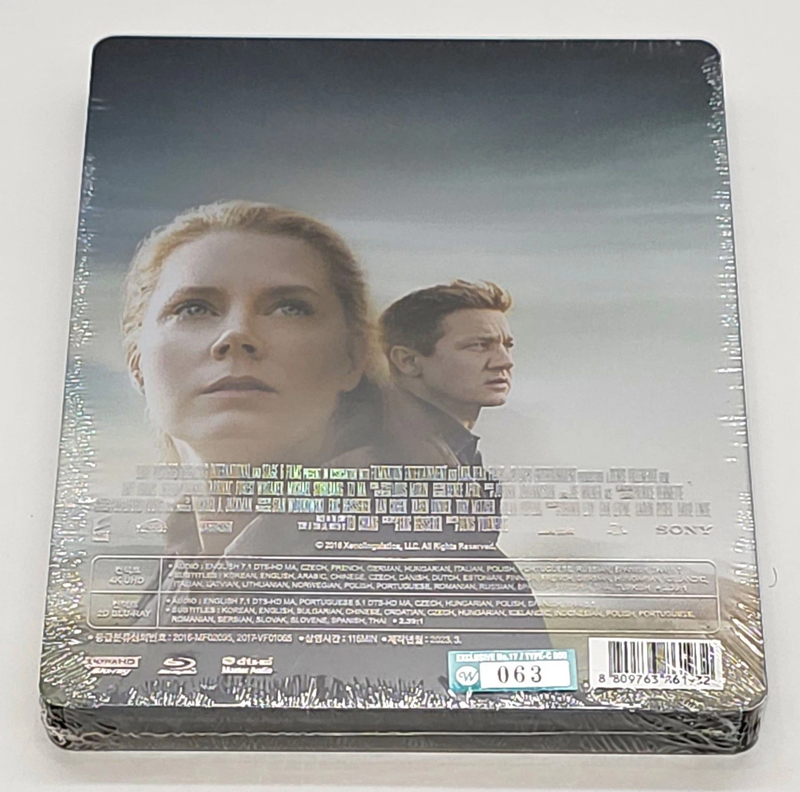 ARRIVAL [4K UHD + 2D] Blu-ray STEELBOOK [WeET COLLECTION] 1/4 SLIP