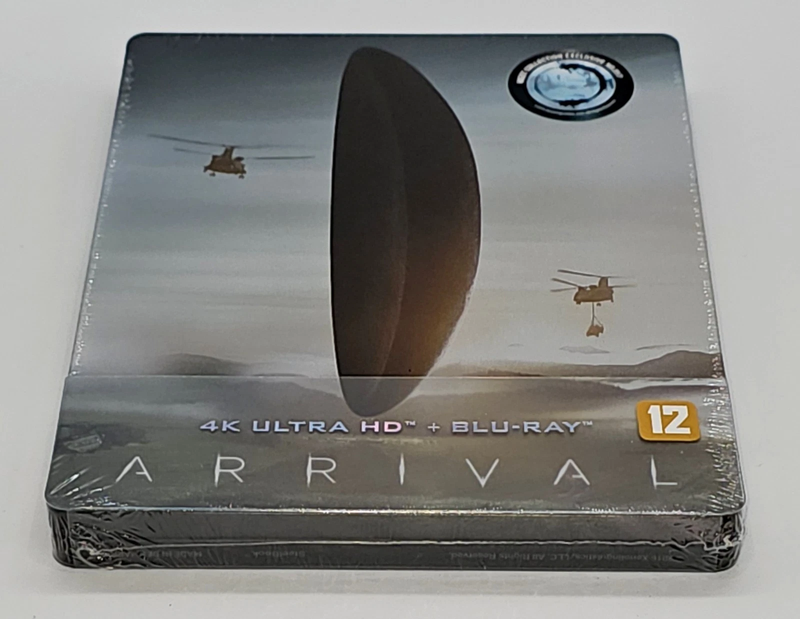 ARRIVAL [4K UHD + 2D] Blu-ray STEELBOOK [WeET COLLECTION] 1/4 SLIP