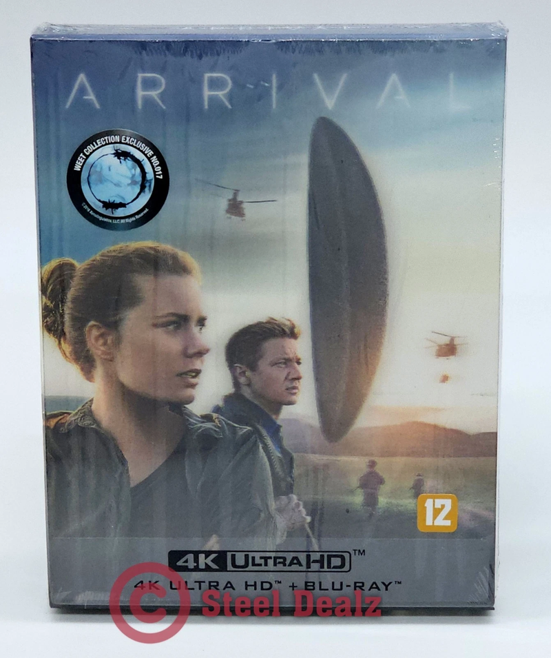 ARRIVAL [4K UHD + 2D] Blu-ray STEELBOOK [WeET COLLECTION] LENTICULAR