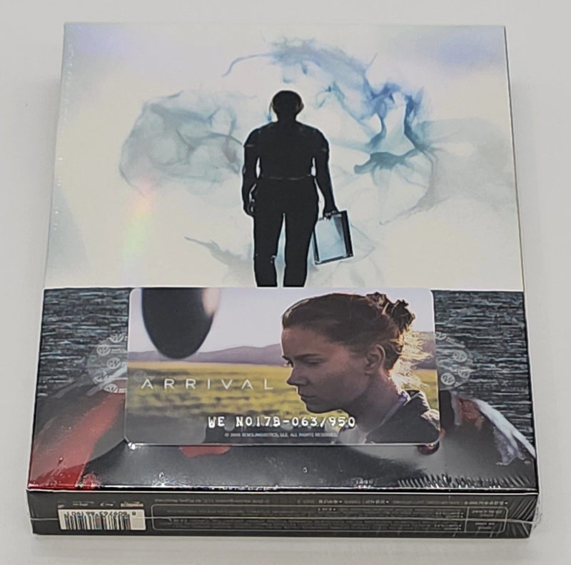 ARRIVAL [4K UHD + 2D] Blu-ray STEELBOOK [WeET COLLECTION] LENTICULAR