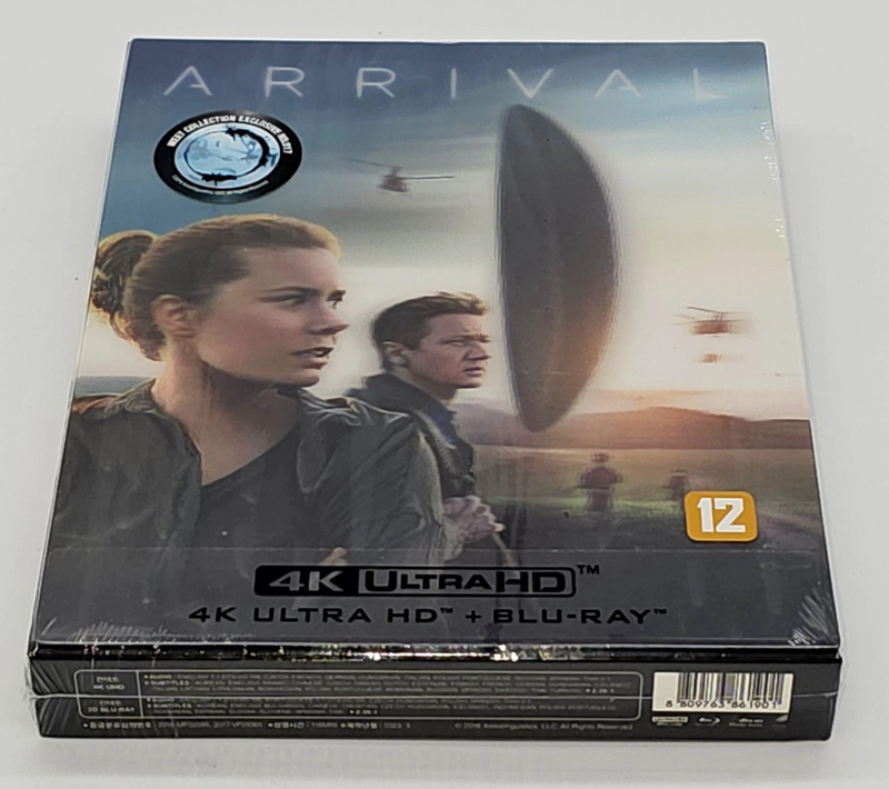 ARRIVAL [4K UHD + 2D] Blu-ray STEELBOOK [WeET COLLECTION] LENTICULAR
